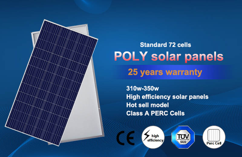 72 cells standard size poly blue solar panels 310w-350w5